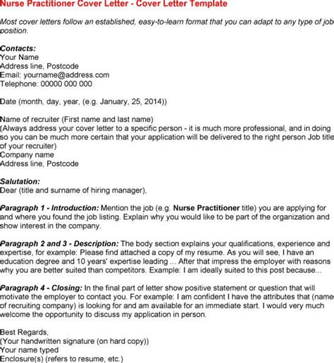 When writing a cover letter, be sure to reference the requirements listed in the job description. 12 Nurse Practitioner Cover Letter | Riez Sample Resumes ...