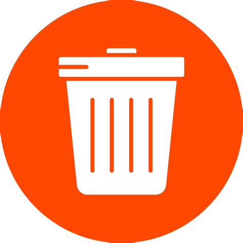 Trash Vector Icon 16815925 Vector Art At Vecteezy