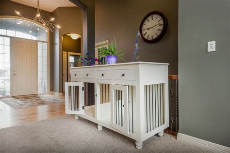 We Just Love This Double Dog Kennel With Drawers Custom Kennel