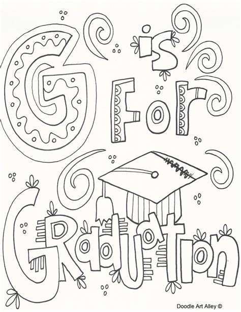 Kindergarten Graduation Coloring Pages at GetColorings.com | Free