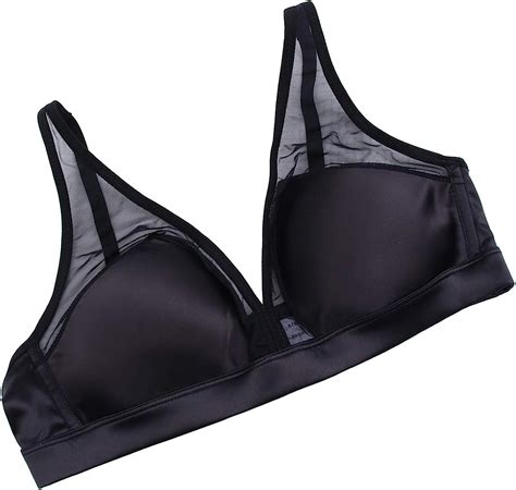 Kesyoo Silk Bras Triangle Bralettes Womenwire Free Underwear Breathable
