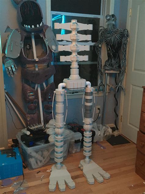 Early Wip Of My 3d Printed Endoskeleton Rfivenightsatfreddys