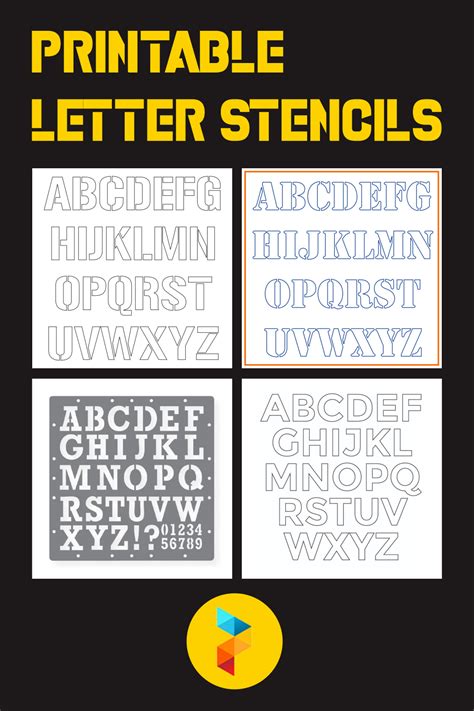 7 Best Printable Letter Stencils