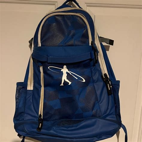 Nike Bags Nike Swingman Baseball Backpack Blue Like New Poshmark