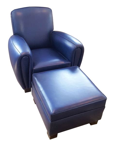 Contemporary Blue Leather Chair Get The Best Deal For Blue