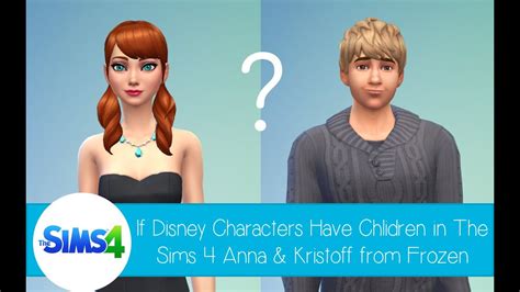 The Sims 4 Disney Challenge Kristoff 2 Youtube