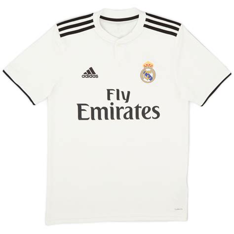 2018 19 Real Madrid Home Shirt 810 S