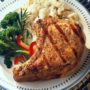 Learn the secrets that will make your's come out at the same time, the center of the pork chop is just cooked through, and remains both tender and cooking a thick pork chop. Pork Chop - Bone In Center Cut Premium - Better Than A Bistro
