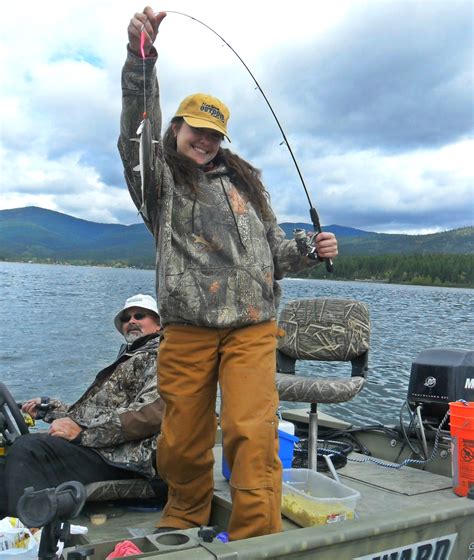 Salmon Sunday At Lake Mary Ronan Montana Hunting And