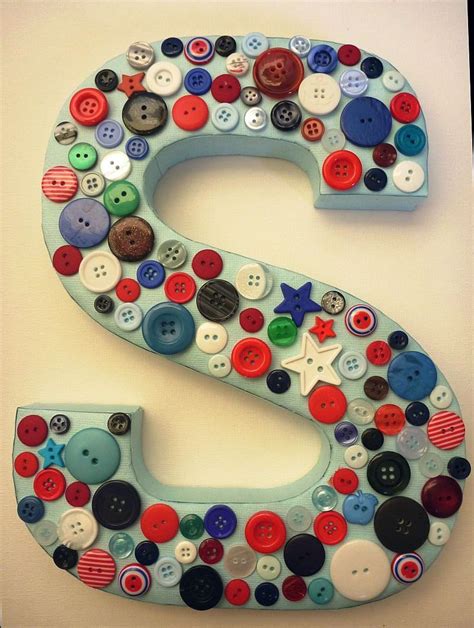 Alphabet Button Craft Ideas ~ 3d Origami For Kids