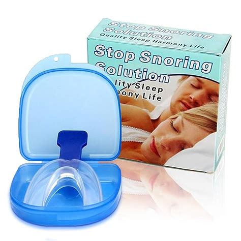 Anti Snore Devicesarpdjk Snoring Relief Mouth Guard For Grinding Teeth And Stop Snoring 2 In 1