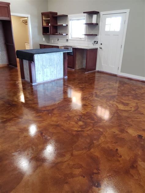 How To Acid Stain Concrete Floors In House Clsa Flooring Guide
