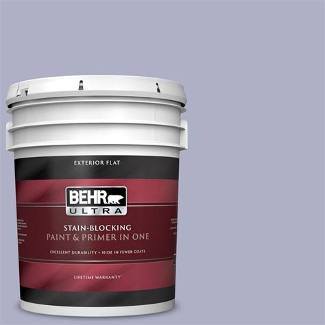 Behr Ultra 5 Gal S560 3 Noble Purple Flat Exterior Paint And Primer