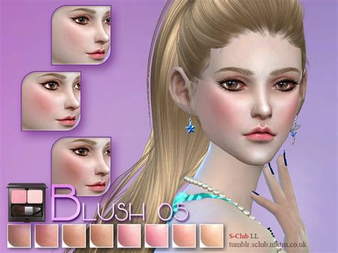 The Sims Resource S Club Ll Ts4 Girl Blush 05