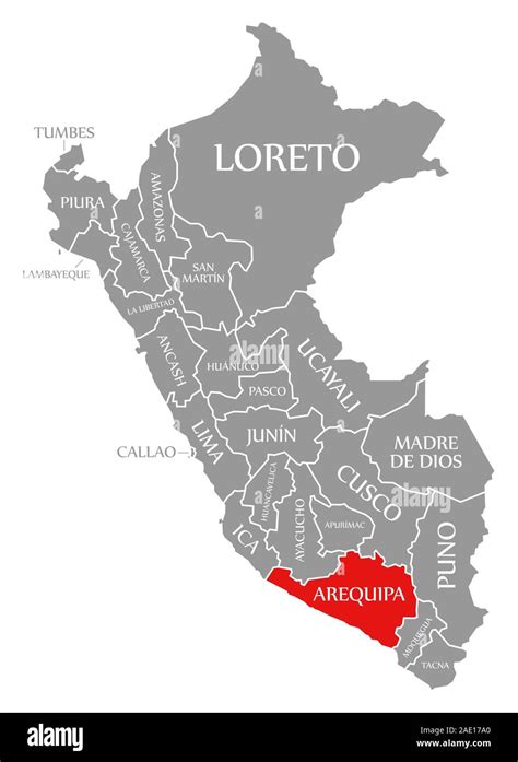 Arequipa Map Voyage Carte Plan
