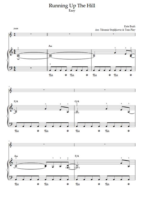 Download Digital Sheet Music Of Running Easy For Piano Solo
