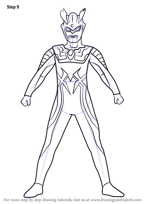 Mewarnai Gambar Ultraman Ginga Pulp