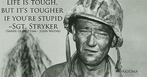 Life Is Tough But Its Tougher If Youre Stupid John Wayne 1280x720