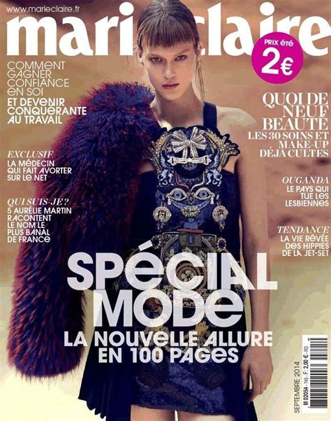 Tess Hellfeuer Marie Claire France September Cover Olaf Marie