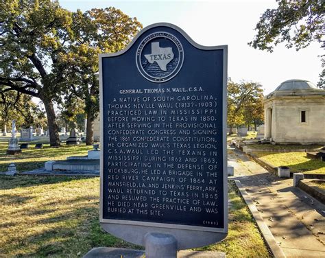 Tx Oakwood Cemetery Fort Worth Texas Civil War Cemeteries Where
