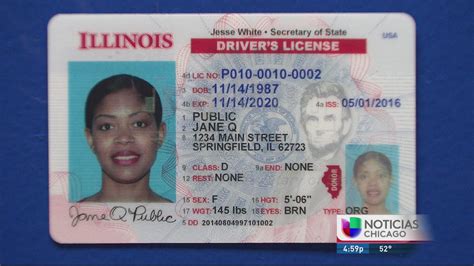 Nuevas Licencias De Conducir En Illinois Serán A Prueba De Fraudes