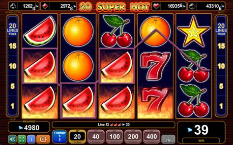 20 Super Hot Slot Game Free Play