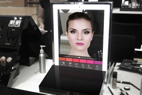 Connected Makeup Mirrors Augmented Reality Makeup Mirror