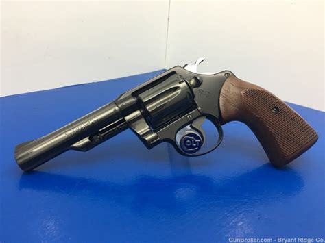 1978 Colt Viper 38 Spl Blue 4 Super Rare Colt Snake Revolver