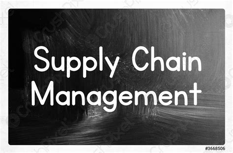 Supply Chain Management Concept Stock Photo 3668506 Crushpixel