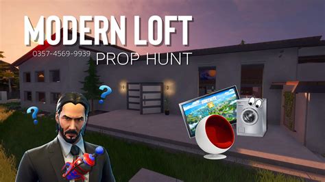 Modern Loft Prop Hunt Fortnite Creative Map Code Dropnite