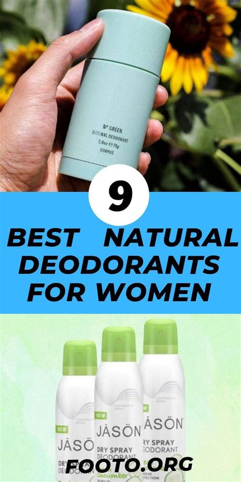 9 Best Natural Deodorants For Women Pin In 9 Best Natural Deodorants