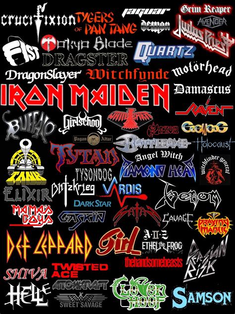 New Wave Of British Heavy Metal Bands Heavy Metal Bands Heavy Metal