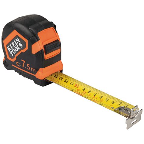 Maybe you would like to learn more about one of these? Klein Tools 9375 7.5-Meter Magnetic Double-Hook Tape Measure | eBay