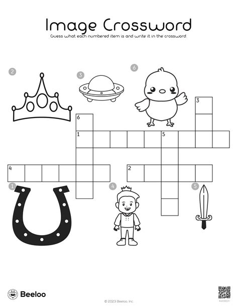 Image Crossword Beeloo Printable Crafts And Activities For Kids