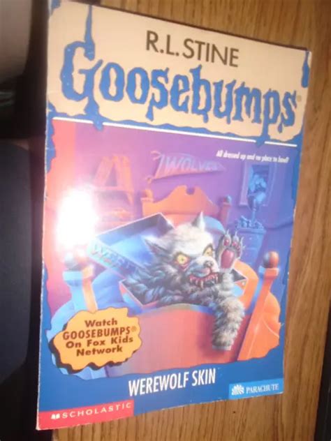 Goosebumps Werewolf Skin 60 R L Stine 1997 1st Print With Mask R
