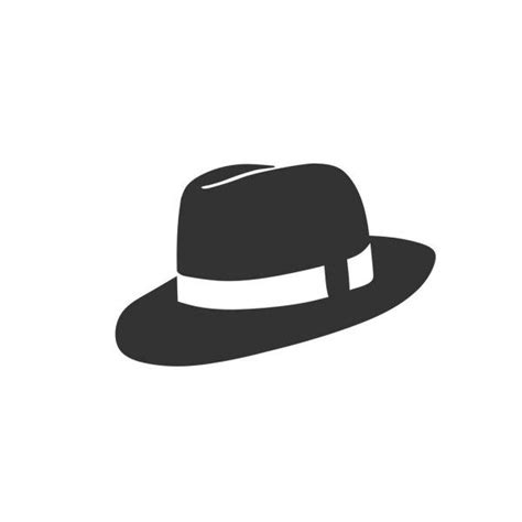 Sombrero Fedora Ilustración Vectorial Hat Vector Cowboy Hats