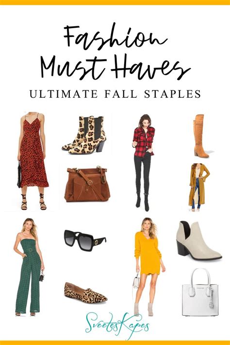 The Ultimate Fall Fashion Guide Fall Fashion Staples And Capsule