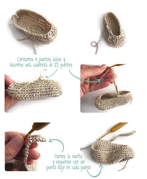 Cómo Hacer Unos Patucos De Crochet Tipo Merceditas