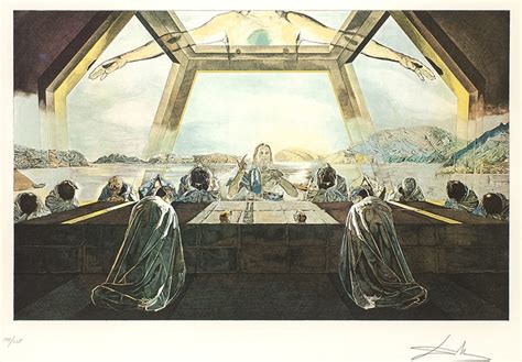 Dalí Salvador The Last Supper Mutualart