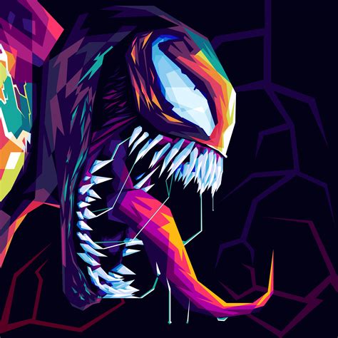 Venom Fan Art By Me Marvel Paintings Venom Art Wpap Art