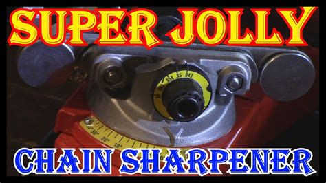 Super Jolly Chainsaw Chain Grinder Review Pro Series Youtube