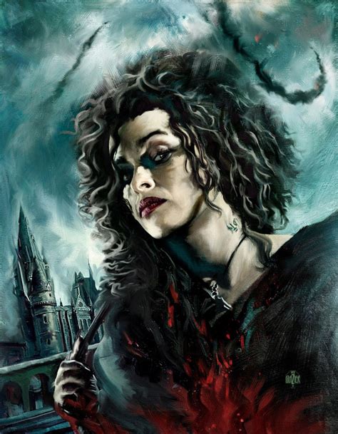 Bellatrix Lestrange Portrait By Garthglazier On Deviantart