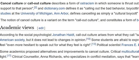 Cancel culture is a term which has been sweeping the internet and has been condemned by 150 public figures across the globe. Cancel Culture.