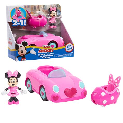 Buy Disney Junior Mickey Mouse Funhouse Transforming Vehicle Minnie