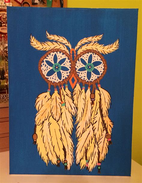 Pin By Melissa Pratt On Painting Endeavours Dream Catcher Canvas