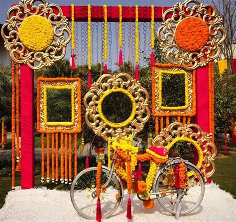 Beautiful Photo Booth For Sangeet Ceremony Wedding