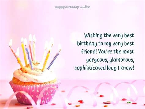 Sweet Birthday Wishes For Best Friend Girl Happy Birthday Wisher