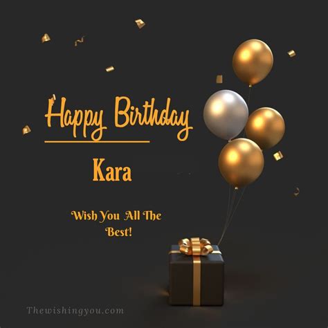 100 HD Happy Birthday Kara Cake Images And Shayari