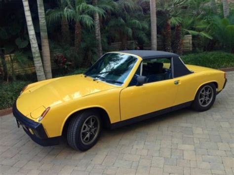 Find Used 1974 Porsche 914 Electric Conversion And Full