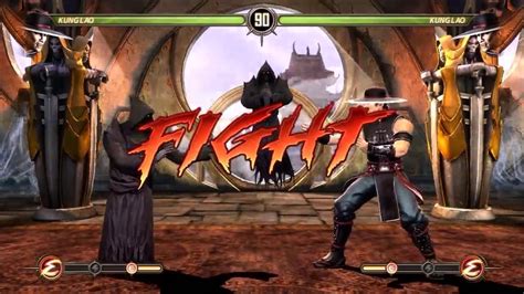 Mortal Kombat 9 Background Npc Shadow Priest Youtube